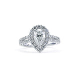 Pear Shape Diamond Rings