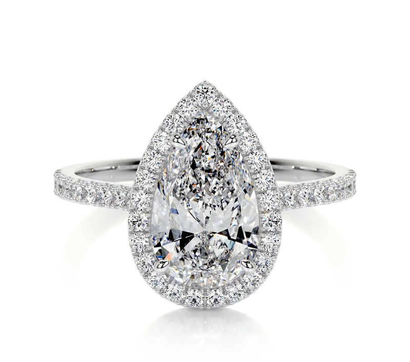 Pear Shape Diamond Rings